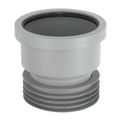McAlpine DC1-GR Grey Drain Connector 4in/100mm{10}