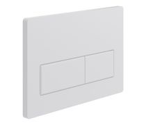 DIAC0304 Rectangle Push Button Flushplate - White Moods