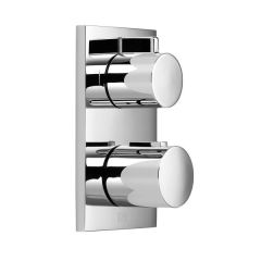 Dornbracht MEM Shower / Tub Concealed thermostat trim with one-way volume control polished chrome 36425670-000010