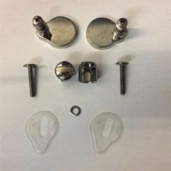 Duravit Caro Soft-Close Toilet Seat Hinges 0061591000