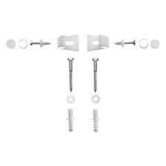 Duravit Duravit 0067051000 Fixing set for urinals DuraStyle, caps white and chrome