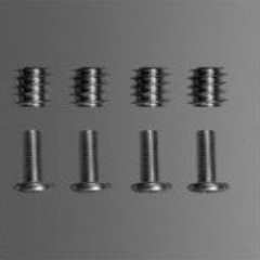 Duravit fixing set for Vanity basin Santosa, natural stone slab