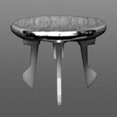 Duravit overflow clip chrome 1001070000 / Duravit overflow clip chrome 1001070000 /  4021534128769