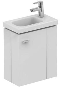 Ideal Standard Spares Concept Space 450 x 250mm wall hung Guest basin unit with L shaped door - Right hand - White -E0371WG