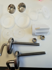 HARO eccentric hinge E0402W, 407609