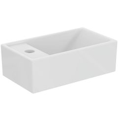 Ideal Standard  Ideal Standard i.life S 37cm guest basin, 1  taphole left hand, no overflow  E211301