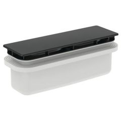 Ideal Standard  Ultra Flat New waste with silk black cover  E2331V3