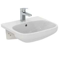 Ideal Standard  Ideal Standard i.life A 50cm semi-countertop washbasin, 1 taphole   E246701