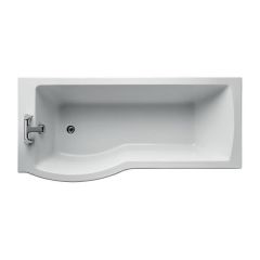 Ideal Standard  Tempo Arc 170cm Shower bath - Left hand - no tapholes  E256801