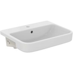 Ideal Standard  Ideal Standard i.life B 55cm semi-countertop washbasin, 1 taphole   E260401