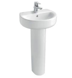 Ideal Standard  Concept Sphere 45cm hand rinse basin one taphole  E805501 PEDESTAL NOT INCLUDED