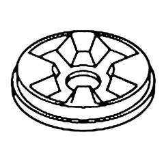 Ideal Standard Curved Bath Screen Hinge Spares EE725643AH  Bath Screen Cam Washer Old Style