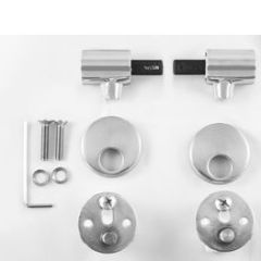 ETA024-CP HINGES SET FOR ESCALE AND PRESQUE' ILE DAMPED CUSHION JACOB DELAFON ETA024-00 