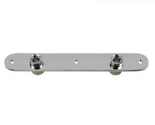 Back plate to fit the Thermostatic Bar Mixer Valve. 150mm pipe centres. Brass Chrome Plate. Also, we are always more than happy to see if we can match prices you may have seen elsewhere too!