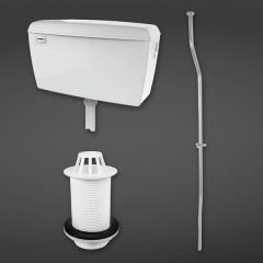 RAK Exp Urinal Auto Cistern 4.5L Set 1 Urinal EXPURIPAK1 Bathroomsuites