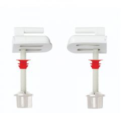 Wirquin.White.plastic.hinge.for.HDTS1,.MDTS1,.MDPP1,.Neon,.International,.Flamenco,