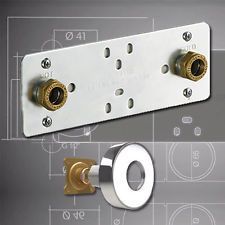 FIXING FITTING WALL PLATE KIT THERMOSTATIC SHOWER MIXER BAR value marflow pl8