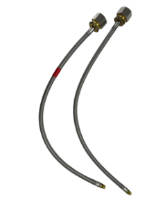 Twyford Sola SF0172XX M8x15mm Pair of comp Flexi Hose for SF5347 / 5400CP Flexi Tails