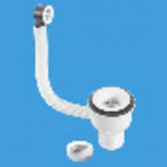McAlpine FVW1PW 1¼" Combined Waste & Overflow for Vanity Basin
371FVW1PW