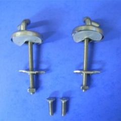 Galassia Arke Seat Hinges Chrome - 04020100, 2002021