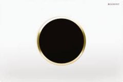 GEBERIT 115907KK1 toilet Strg.Netz., BetPl. Sigma10, berü.los 2-quantity Sp. white / gold / white