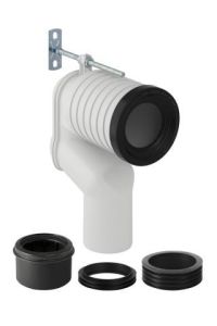GEBERIT 131081111 Set P - connecting bend for Floor-standing WC