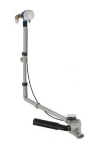 Geberit bathtub drain with rotary operation and feed d52 u for special pan prefabricated set - . 150 711 211