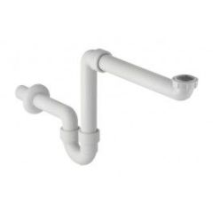 GEBERIT- COMPACT BASIN SIPHON WHITE