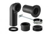Geberit Monolith - Connection set for stand-WC 90/110