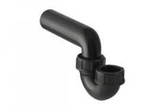 Geberit PE trap DN 50/50 inlet from above horizontal outlet 152039161