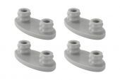 Geberit- Rubber buffer to seat ring (4 pieces)