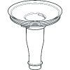 Geberit Urinal Siphon 116058001