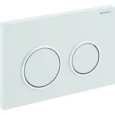 Geberit 115.240.KL.1 Kappa21 Plate WH/MATT/WH