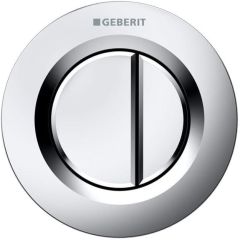 Geberit 116.043.46.1 01, Recessed, Remote Control for Dual Flush Pneumatic Button, for Sigma 8 cm Matt Chrome