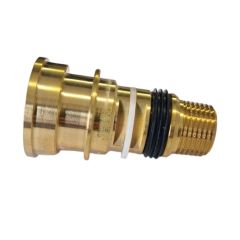 Geberit 119707001 Geberit adapter R1 / 2 Brass 119.707.00.1