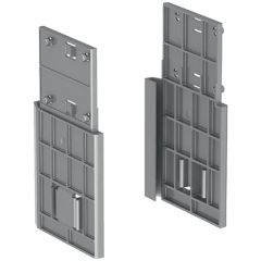 Geberit 243.447.JF.1 Geberit  243447JF1 Side part extension for Geberit Monolith sanitary module for WC and bidet: mid-grey pearl mica