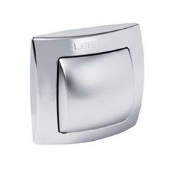 Geberit Bright and Matt Chrome Single Flush Push Button 240.571.KA.1