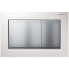 Geberit 115.080.KL.1 Flushplate Omega30 Dual Flush Matt Chrome