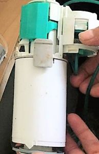 Geberit Pneumatic flush valve for Cisterns for low height furniture 241.415.00.1/240.573.00.1/240.575.00.1