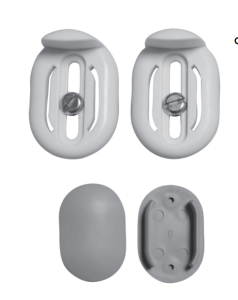 Geberit Toilet seat buffers  Pads for Twyford for AV7865WH