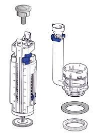 Geberit Valve Pack Type 290 or 380 for Ceramic Cisterns 243.320.00.1 