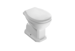 Globo Duroplast WC seat 44,5.38 Globo Paestum PA019 Shiny White - Globo BI PA019BI 