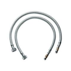 Grohe flexible connection hose 45484 3/8"x484, chrome 45484000