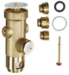 GROHE- FLUSH VALVE FOR WC 43997000, ¾"
retrofit for 677.00.500/677.03.500/680.00.500
for low pressure 12mm bore
without stop valve
without flush pipe
High pressure, over 1.0 bar
Durable material for long lasting Quality
Effortless to install and ma