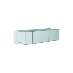 The Grohe sliding element 48180 48180000 in chrome is a component designed for use with Grohe shower systems