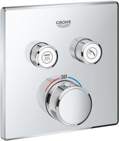 Grohe SmartControl Flow Control Concealed Bathroom Faucet (2 Way  Surface Mounted Group) 29148000