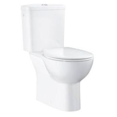 Grohe Bau  39913000 Bau Toilet Seat and Cover with Soft Closing Hinges