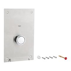Grohe Flush Plate Cover Chrome Brass 43176000
