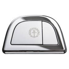 Gustavsberg Nautic actuator Dual flush Flat Version 9GN01161 Deep - 53 mm Length - 58 mm Width - 87 mm