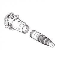 Hansa function unit with shut-off and diverter 59912945